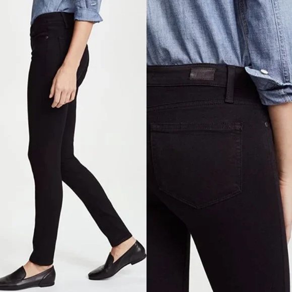 Paige black jeans size 24 - Picture 2 of 12